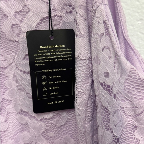 Purple Asymmetrical Sundress with Halter Neckline for Wedding Guest - Picture 14 of 16